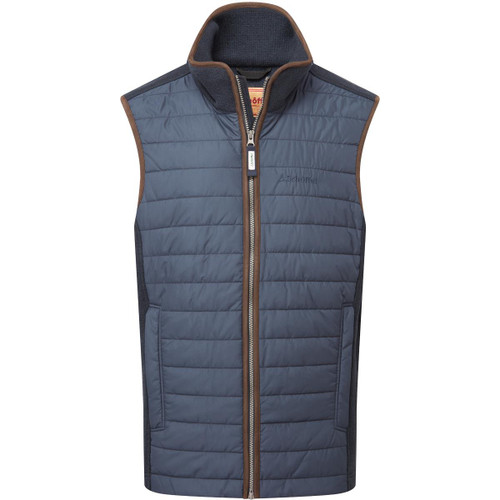 Petrol Blue Schoffel Mens Oakham Hybrid Gilet