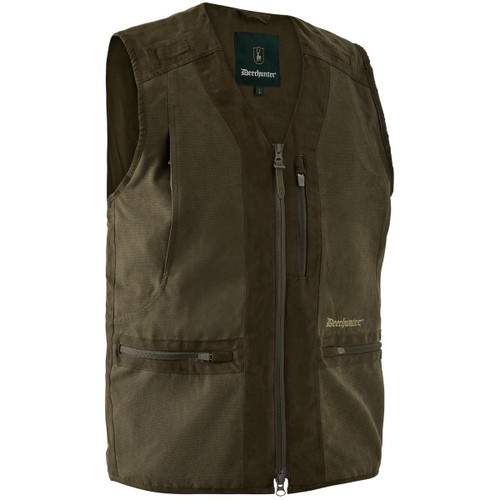 Tarmac Green Deerhunter Mens Eagle Waistcoat