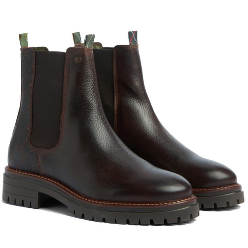 Brown Barbour Womens Evie Boots
