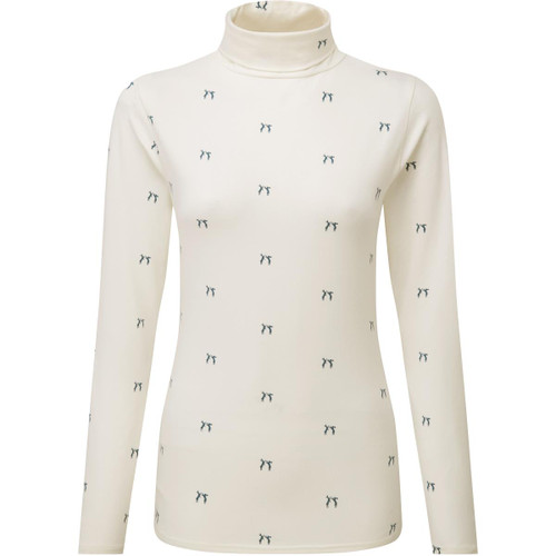 Vintage Navy Hare Schoffel Womens Malham Top