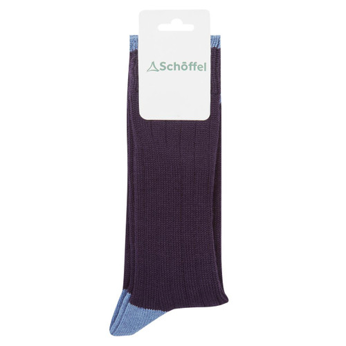 navy Schoffel Mens Hilton Sock