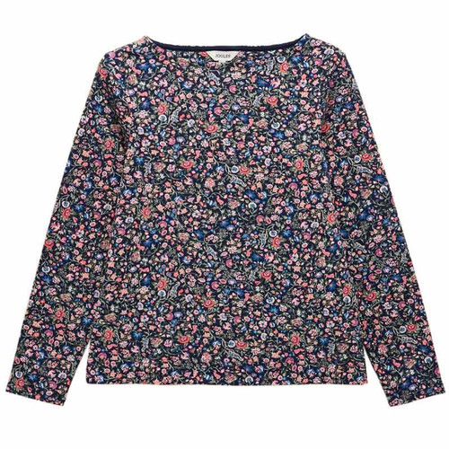 Multi Joules Womens Printed Harbour Long Sleeve Top