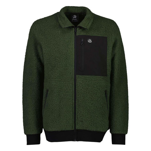 Hunter Green Swanndri Mens Churchill V2 Wool Jacket