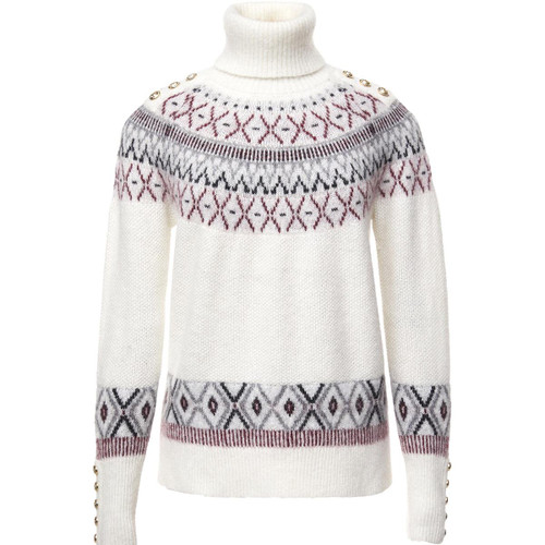 Cream Holland Cooper Womens Fairisle Knit
