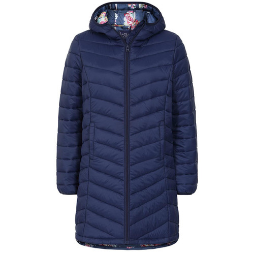 Twilight Lazy Jacks Womens LJ170 Micro Fill Quilted Long Coat