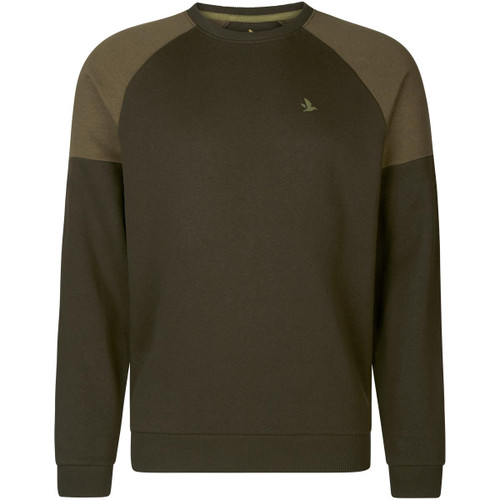 Pine Green Seeland Mens Cross Sweatshirt