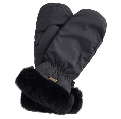 Black Barbour Womens Primrose Mitt