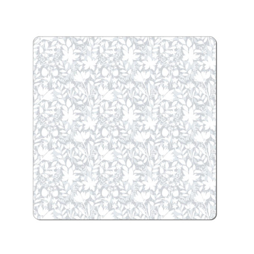Denby Set of 6 Grey Floral Placemats Denby Set of 6 Grey Floral Placemats
