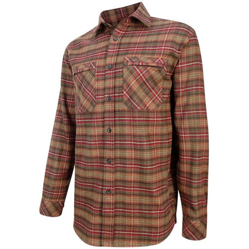 Rust Check Hoggs of Fife Countrysport Luxury Hunting Shirt