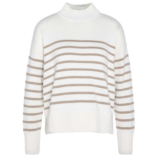 Cloud/Camel Barbour Womens Shelly Knitted Jumper