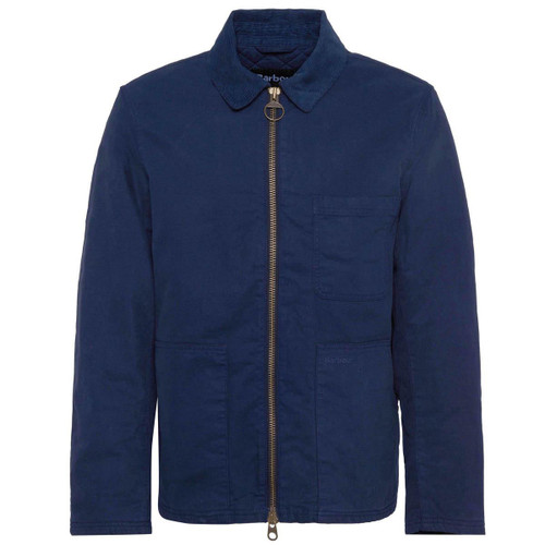Navy Barbour Mens Tyne Casual Jacket