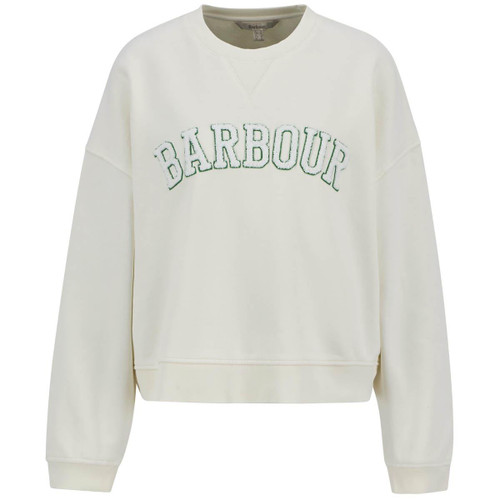 Neutral Barbour Womens Silverdale Sweatshirt