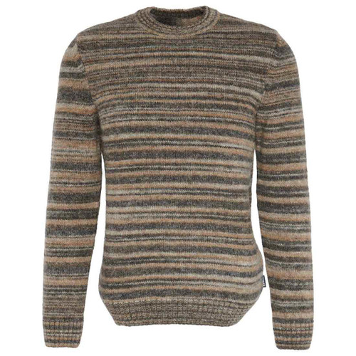 Charcoal Barbour Mens Pateley Crew Neck Sweater