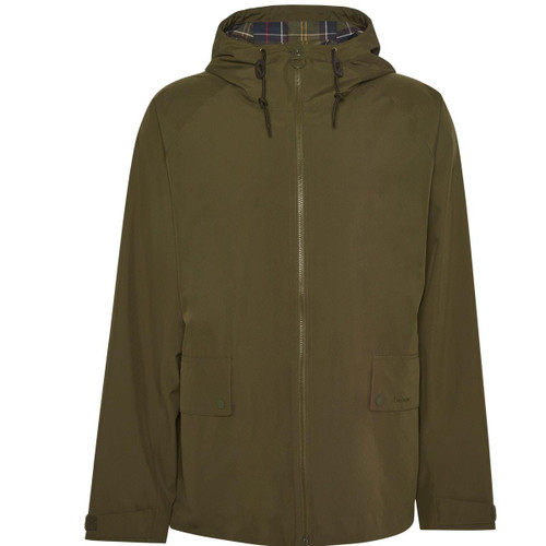 Barbour Mens Trover Waterproof Jacket fern