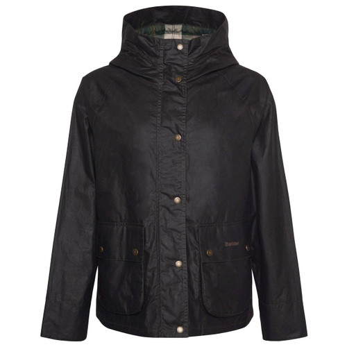 Rustic/Ancient Tartan Barbour Womens Hollies Wax Jacket Rustic/Ancient Tartan Barbour Womens Hollies Wax Jacket