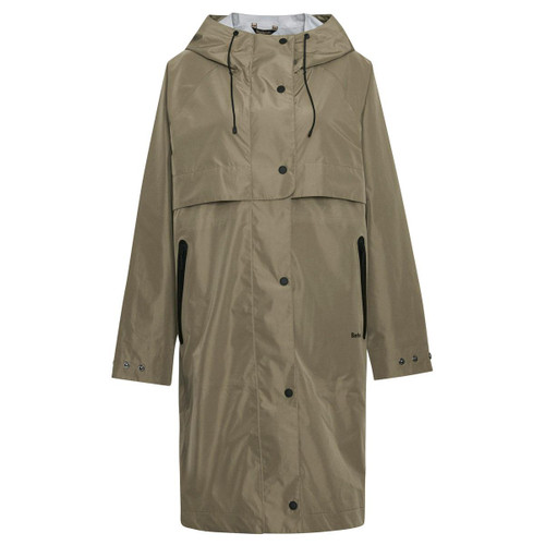 Dusky Green Barbour Womens Jayla Waterproof Jacket