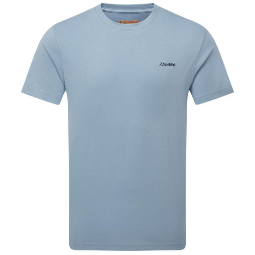 Pigeon Blue Schoffel Mens Trevone T-Shirt