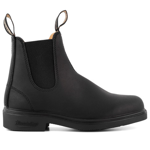 Black Blundstone Unisex 068 Chisel Toe Dress Chelsea Boot