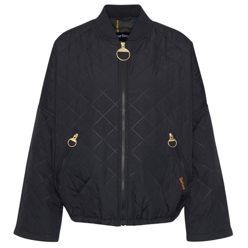 Black/Ancient Barbour Womens Emlyn Quilted Jacket