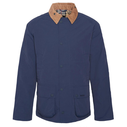 Navy Barbour Mens Ashby Showerproof Jacket