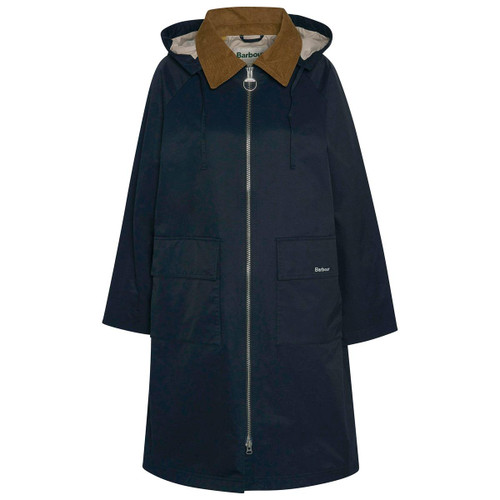 Dark Navy Barbour Womens Jema Showerproof Jacket