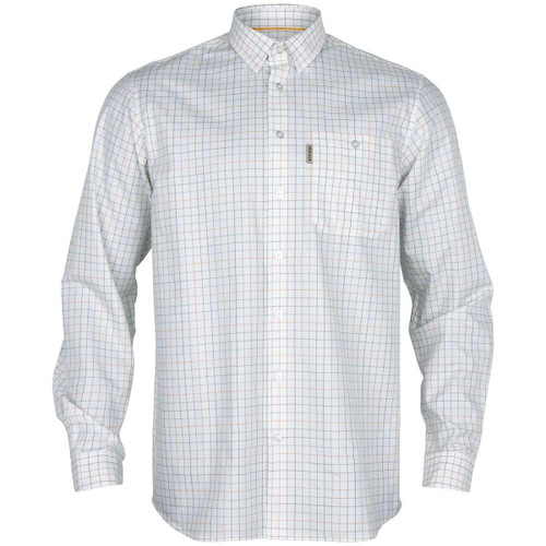 Mandarin Check Harkila Mens Portfield Check Shirt