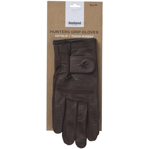 Chocolate Torte Seeland Mens Aim Leather Shooting Gloves