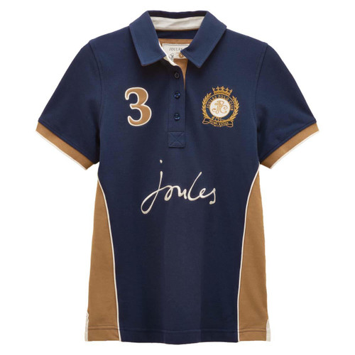 Navy Joules Beaufort Womens Polo Shirt