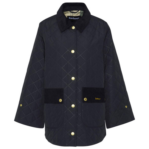 Black/Ancient Barbour Womens Corinne Quilted Jacket