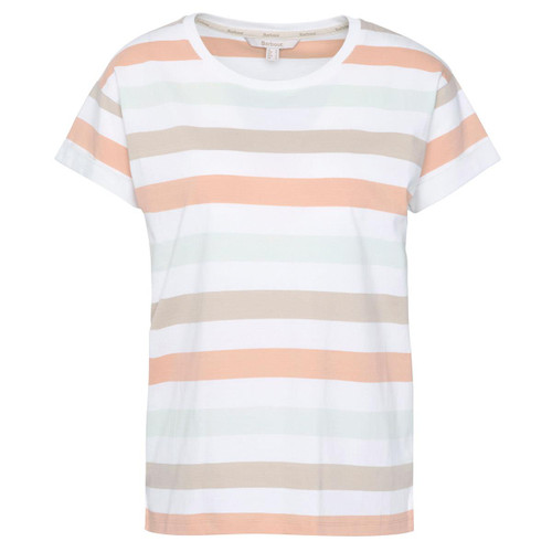Toast Stripe Barbour Womens Lyndale Top