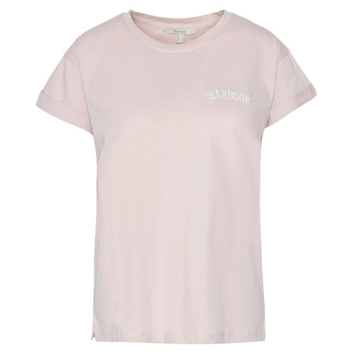 Primrose Pink Barbour Womens Kenmore T-Shirt