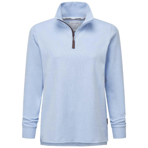 Sky Blue Schoffel Womens Appletree Bay 1/4 Zip Jumper