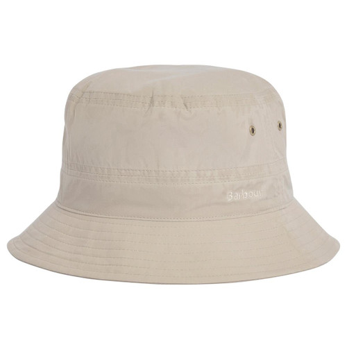 Concrete Barbour Mens Transport Bucket Hat
