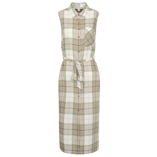 Rosemary Tartan Barbour Womens Agnes Midi Dress Rosemary Tartan Barbour Womens Agnes Midi Dress