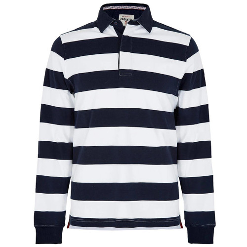 Navy Dubarry Mens Goresbridge Rugby Top