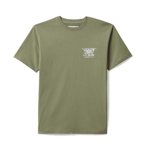 Dark Olive/olive R.M. Williams Mens Prospect Tee