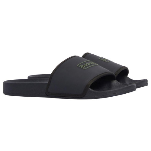 Black Barbour Mens Cresswell Slider