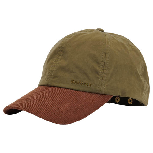 Dusky Green Barbour Mens Transport Cap