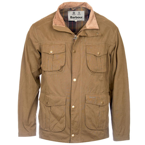 Dark Sand Barbour Mens Sanderling Casual Jacket