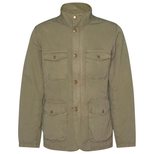 Bleached Olive Barbour Mens Ogston Casual Jacket