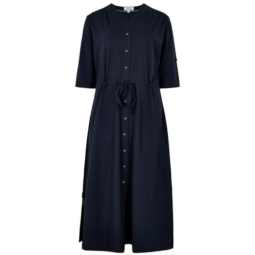 Navy Dubarry Womens Hanlon Shirt Dress