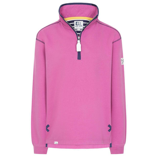 Raspberry Lazy Jacks Womens LJ3 1/4 Zip Sweatshirt Raspberry Lazy Jacks Womens LJ3 1/4 Zip Sweatshirt