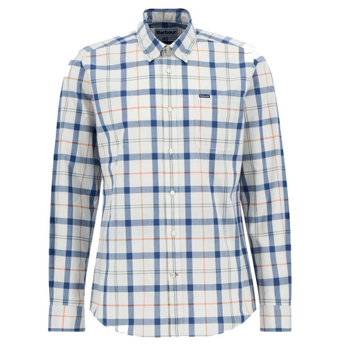 Sea Haze Tartan Barbour Mens Rawley Tailored Shirt
