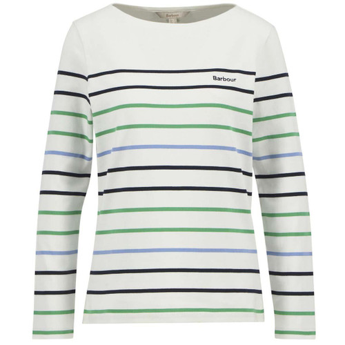 Cloud Stripe Barbour Womens Hawkins Top PRE-AW25