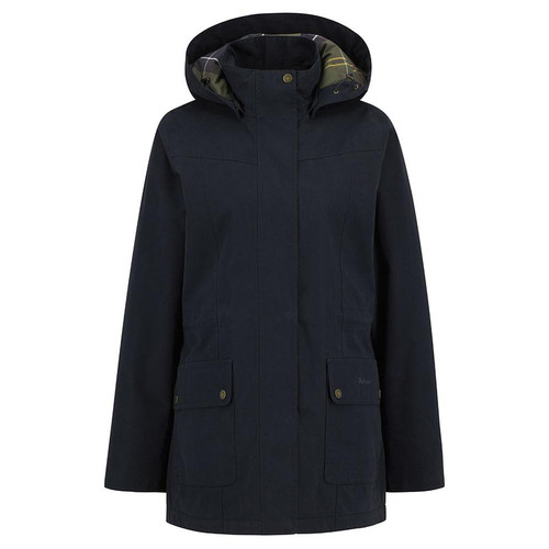 Deep Navy/Classic Barbour Womens Buttercup Jacket