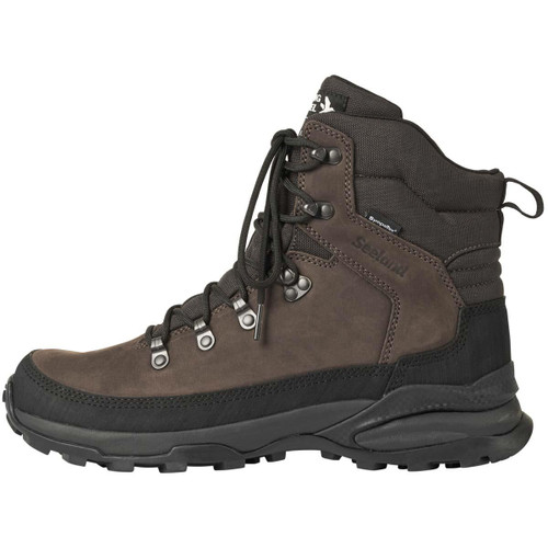 Dark Brown Seeland Mens Enduro Explore Mid Boots