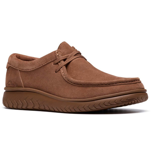 Cola Suede Clarks Mens RelaxLite Low Shoes