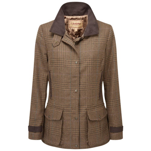 Teviot Tweed Schoffel Womens Murra Tweed Coat main