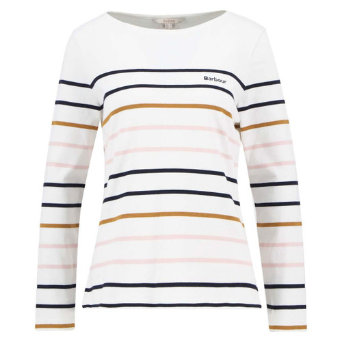Cloud Stripe Barbour Womens Hawkins Top