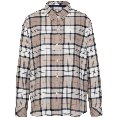 Hessian Tartan Barbour Womens Elishaw Check Shirt